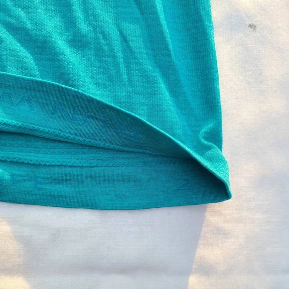 Lululemon Run: Swiftly Tech Short Sleeve - Surge Teal - Size 2 - Picture 4 of 15